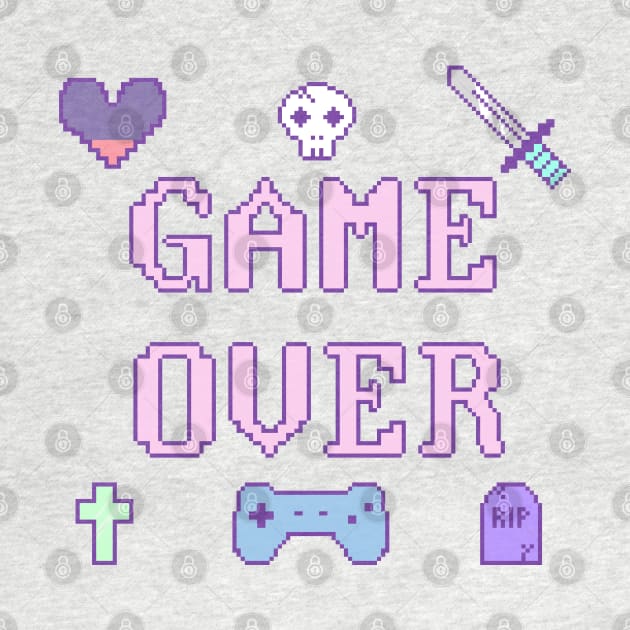 Game Over (pastel) by Luna-Cooper